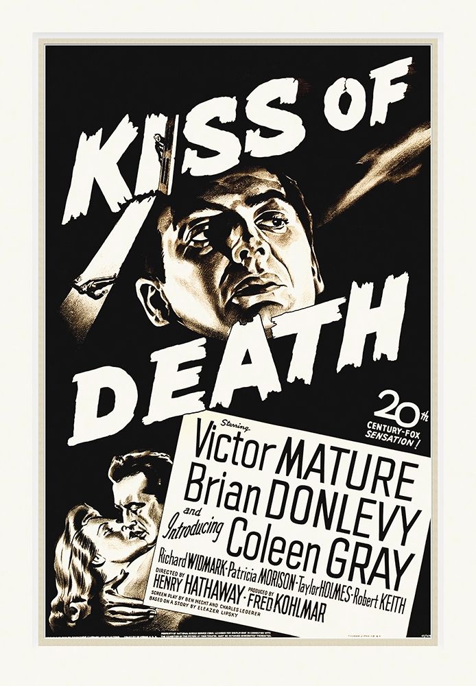 Wall art: Kiss Of Death, by Hollywood Photo Archive