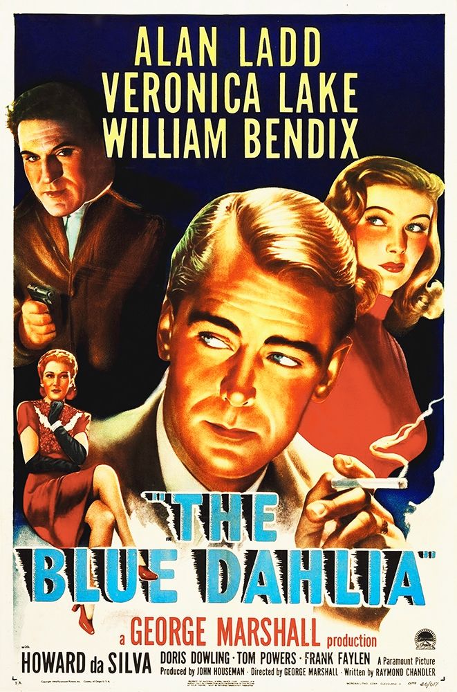 Wall art: The Blue Dahlia, by Hollywood Photo Archive