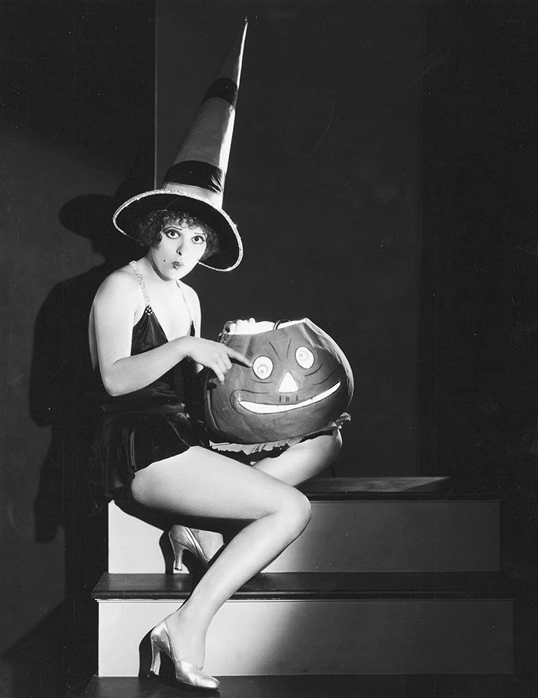 Art Print: Halloween - Clara Bow