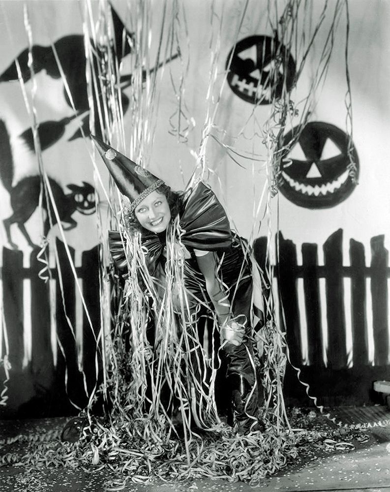 Art Print: Halloween - Joan Crawford