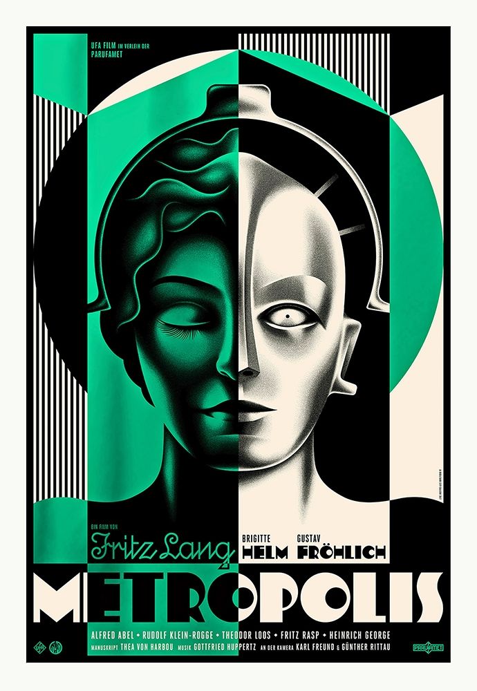 Art Print: Metropolis - Spot color