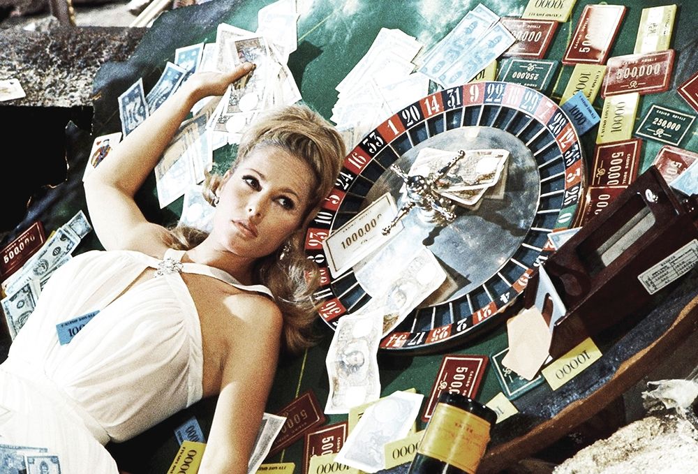 Wall Art Painting id:272957, Name: Ursula Andress- Casino Royale, Artist: Hollywood Photo Archive