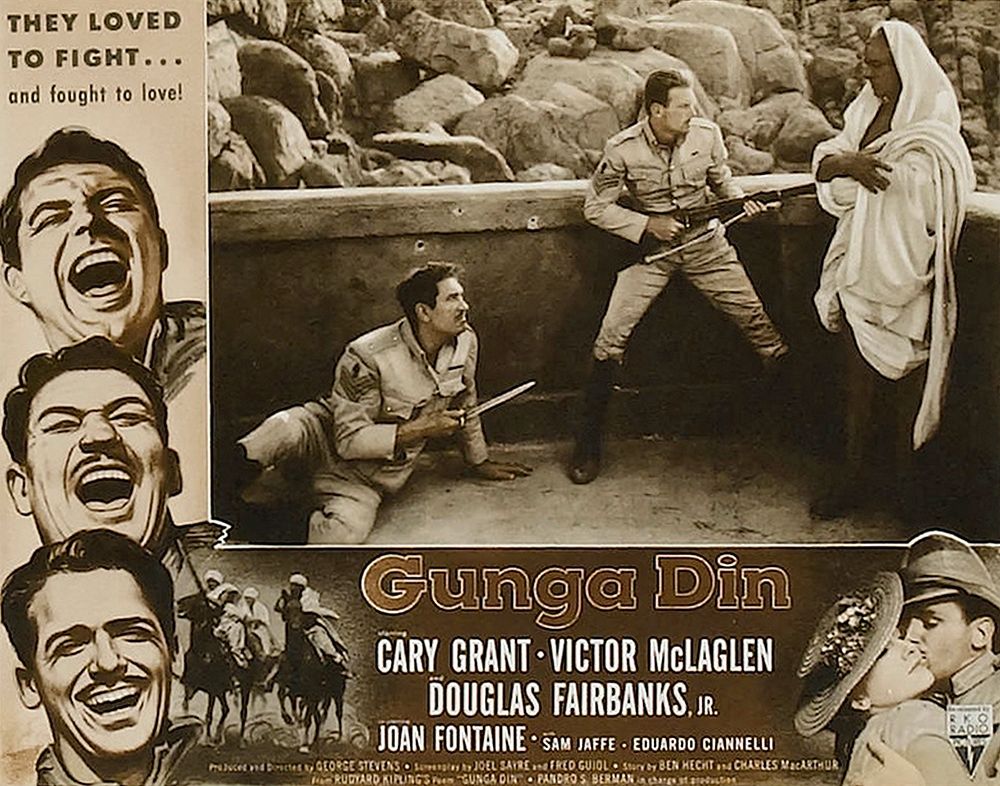 Wall Art Painting id:272994, Name: Cary Grant - Gunga Din, Artist: Hollywood Photo Archive
