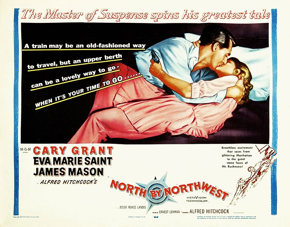 Art Print: North by Northwest - Lobby Card