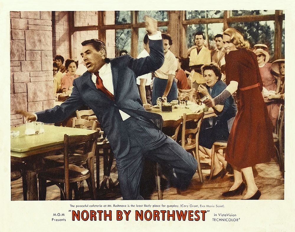 Art Print: North by Northwest - Lobby Card