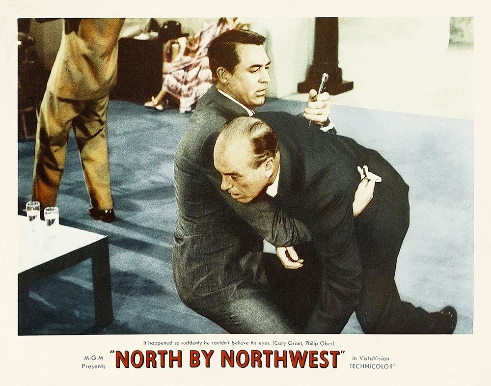 Art Print: North by Northwest - Lobby Card