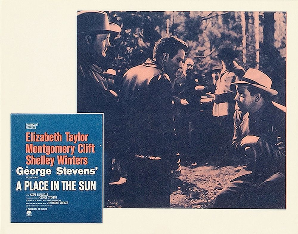 Art Print: Elizabeth Taylor - A Place in the Sun - Lobby Card