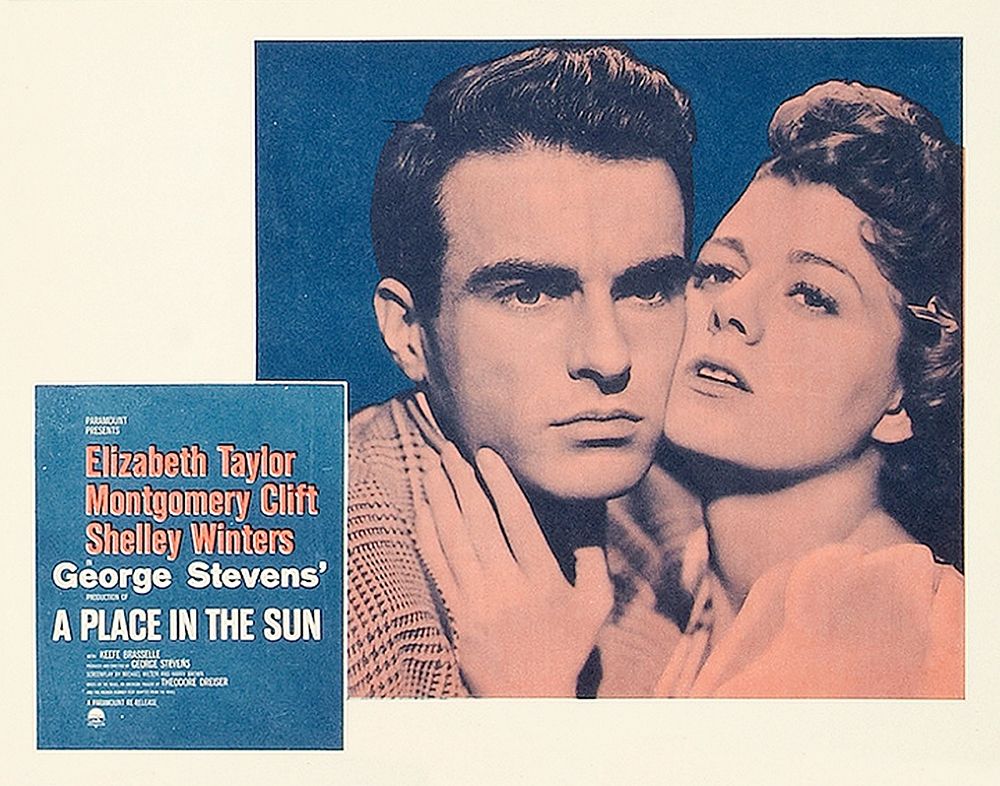 Art Print: Elizabeth Taylor - A Place in the Sun - Lobby Card