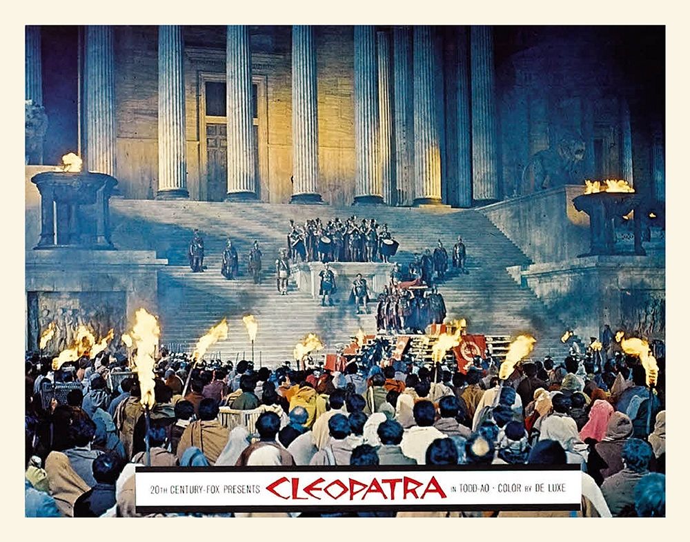 Wall art: Elizabeth Taylor - Cleopatra - Lobby Card, by Hollywood Photo Archive