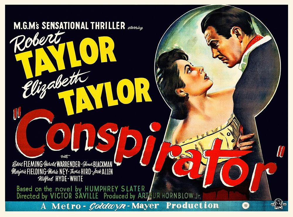 Wall Art Painting id:273644, Name: The Conspirator - 1949, Artist: Hollywood Photo Archive