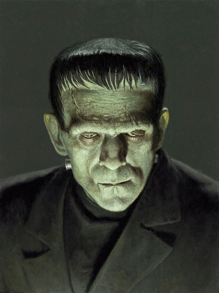 Wall Art Painting id:274022, Name: Boris Karloff - Frankenstein, Artist: Hollywood Photo Archive