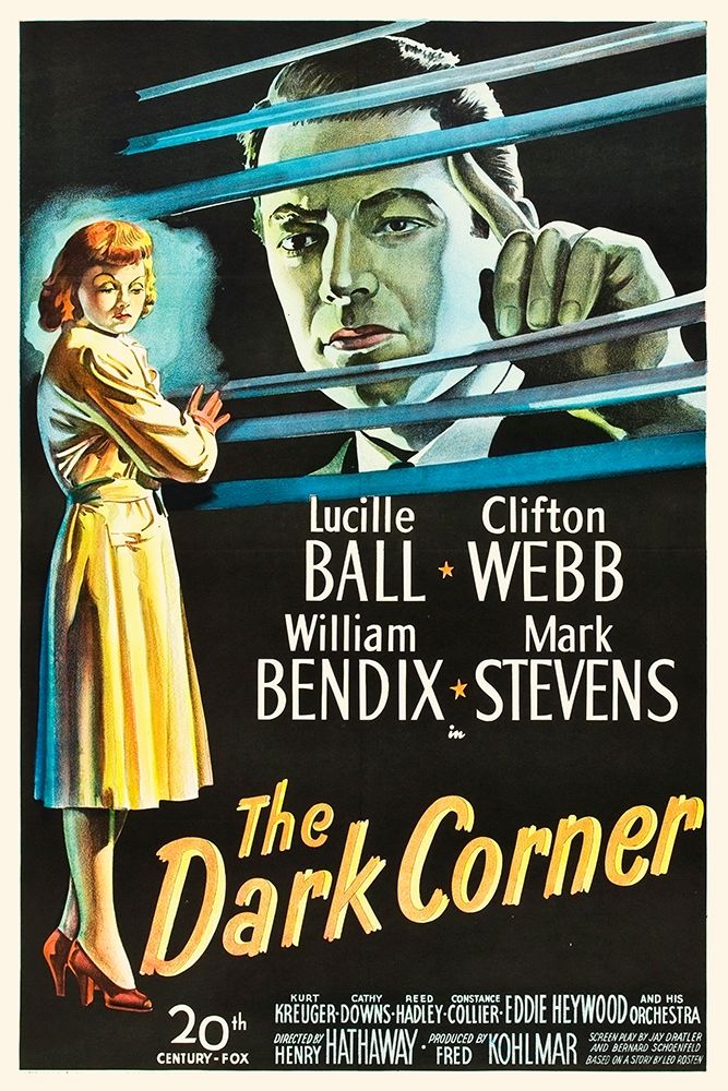 Wall Art Painting id:274307, Name: The Dark Corner, Artist: Hollywood Photo Archive