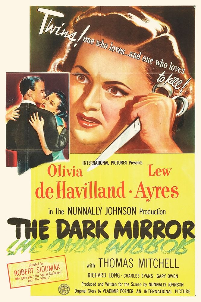 Wall art: The Dark Mirror, by Hollywood Photo Archive