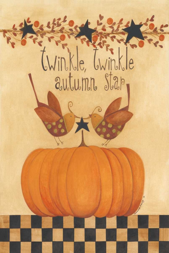 Wall art: Twinkle Twinkle Autumn Star, by Deming, Bernadette
