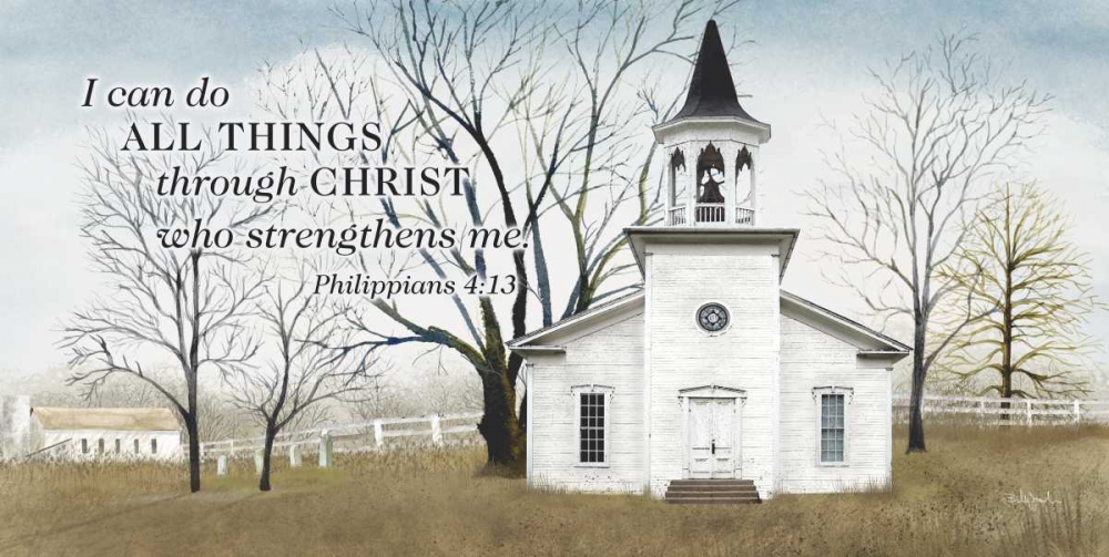 Wall Art Painting id:142859, Name: I Can Do All Things, Artist: Jacobs, Billy