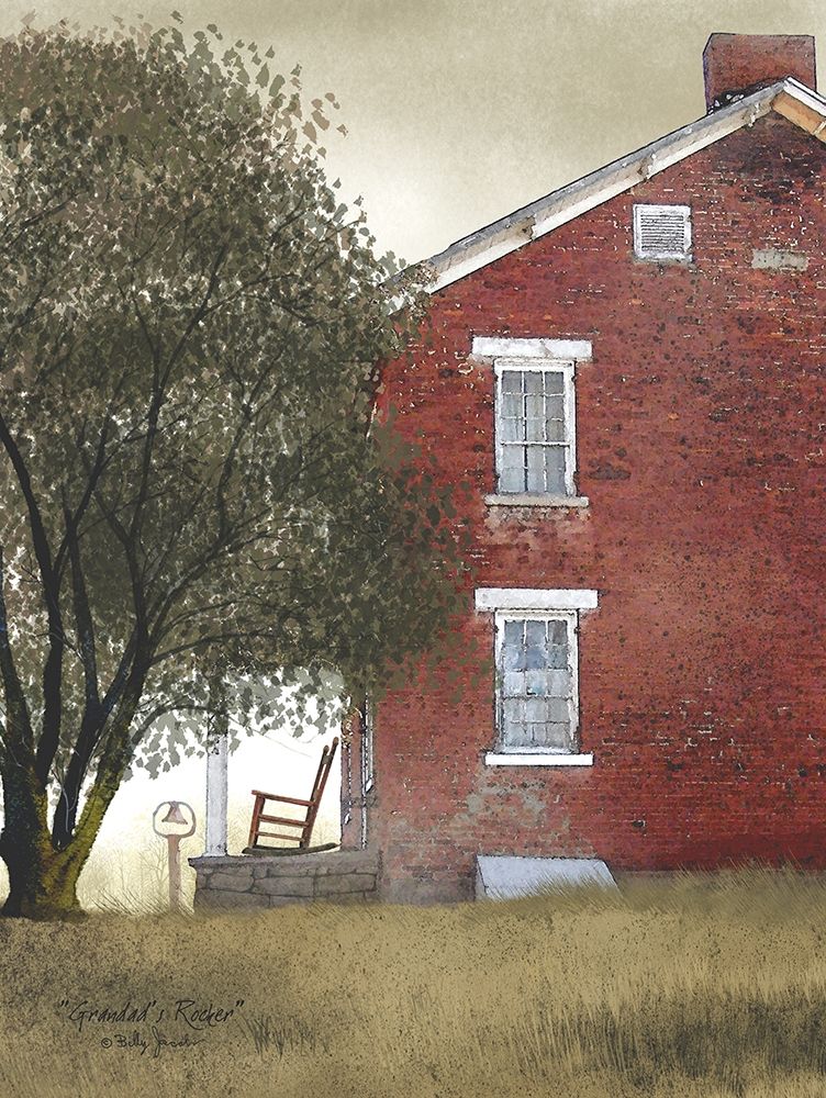 Wall art: Granddads Rocker, by Jacobs, Billy