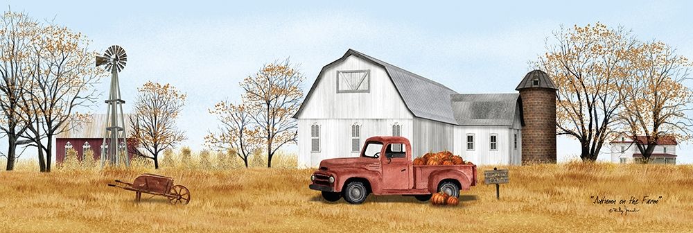 Wall art: Autumn on the Farm, by Jacobs, Billy
