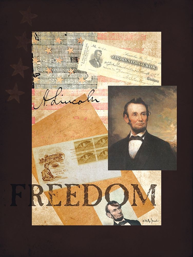 Wall art: Lincoln, by Jacobs, Billy