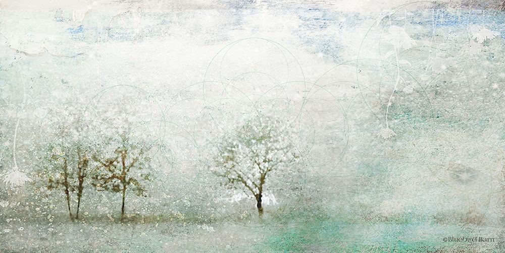 Art Print: Light Winter Landscape