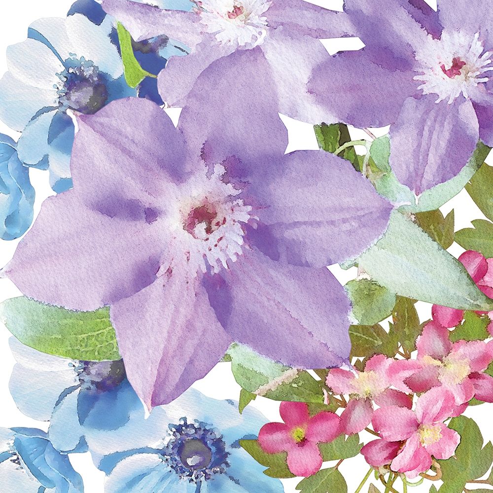 Wall Art Painting id:262473, Name: Clematis I, Artist: Bluebird Barn