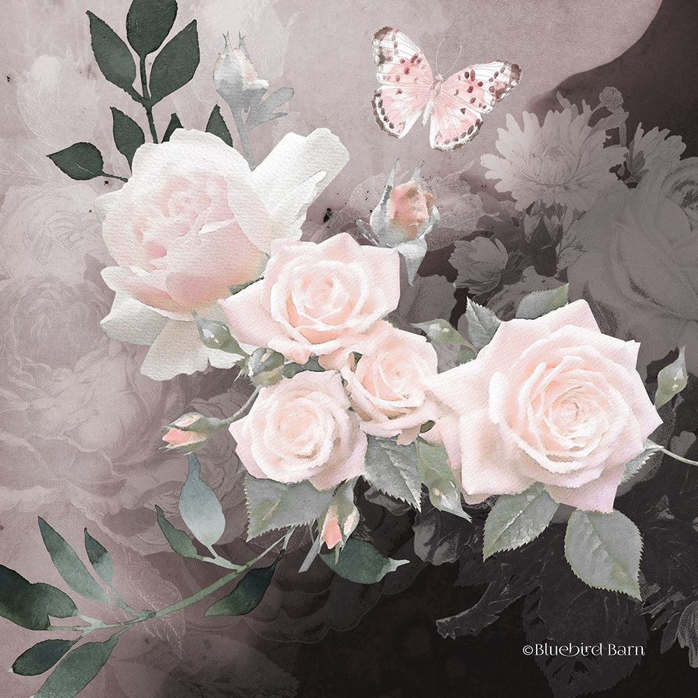 Art Print: Noir Roses I