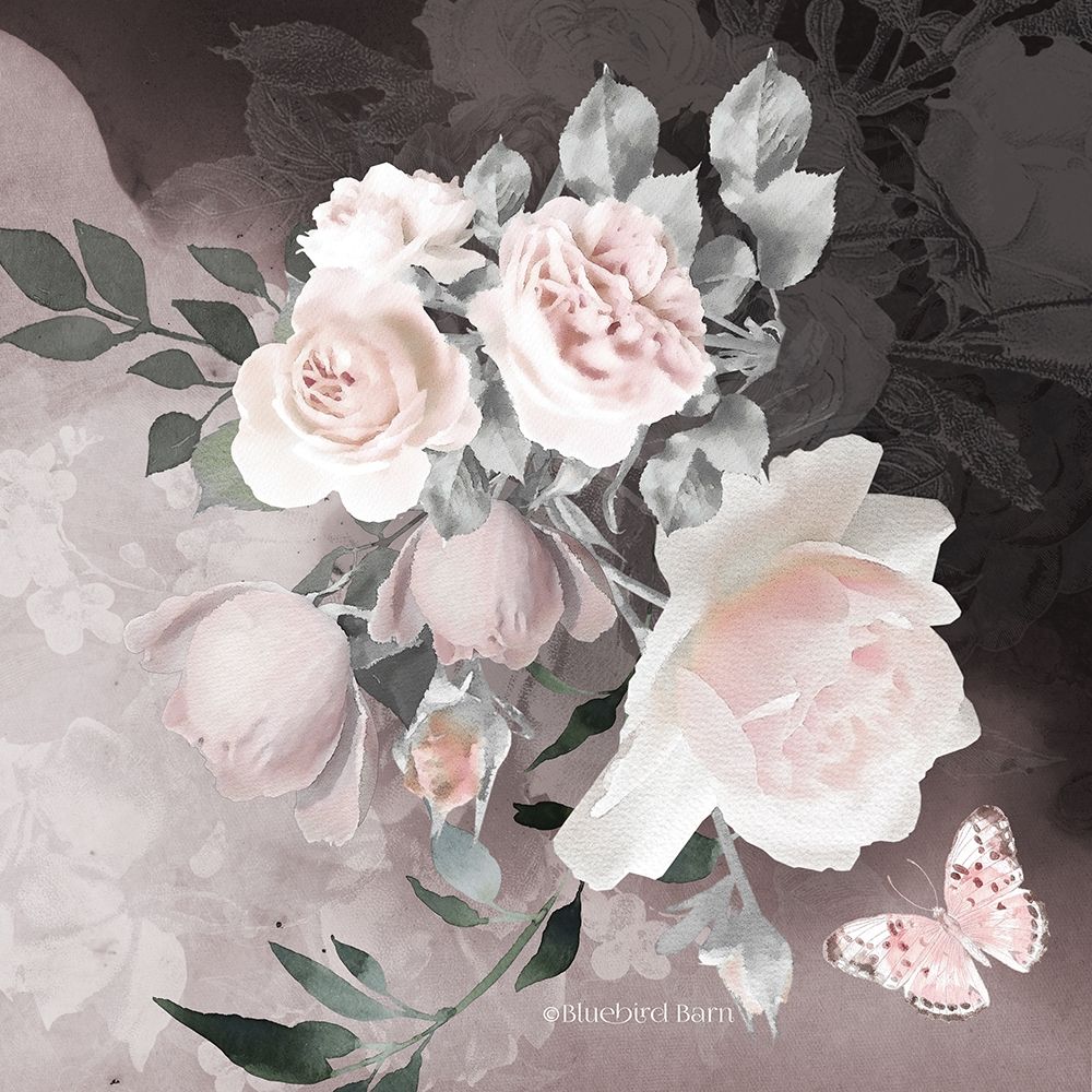 Art Print: Noir Roses IV