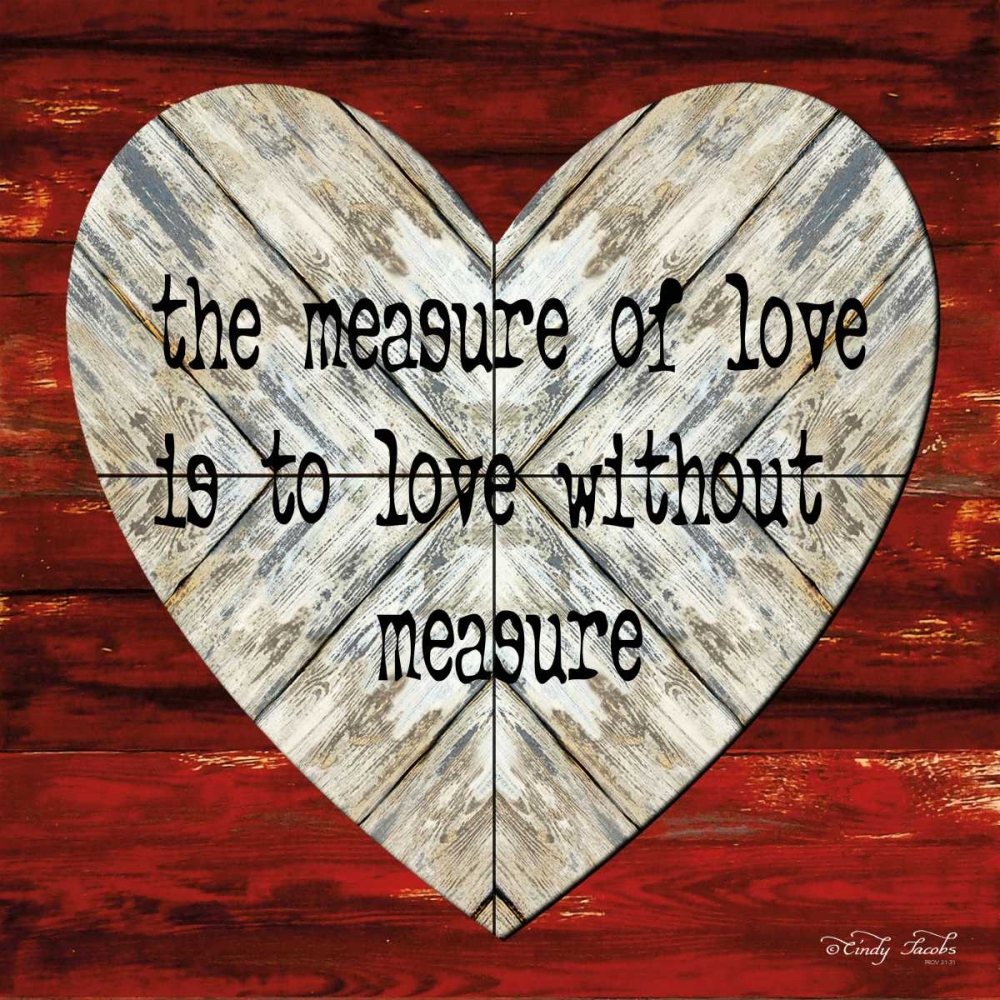 Art Print: The Measure of Love