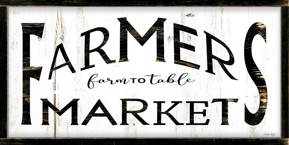 Art Print: Farmers Market I