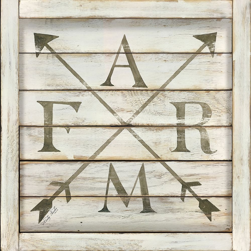 Art Print: Farm Arrows