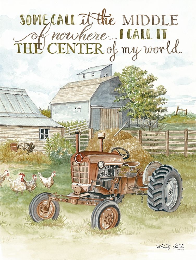 Art Print: Center of My World