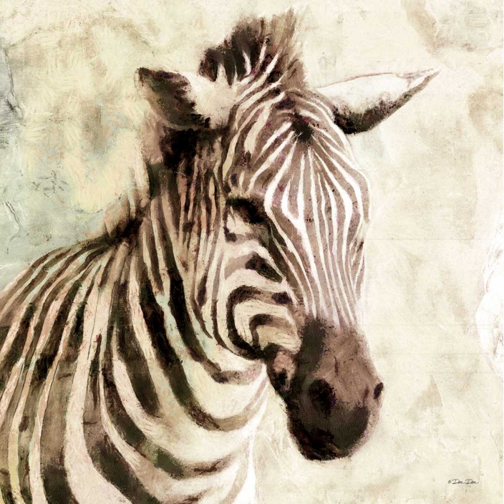 Wall Art Painting id:142828, Name: The Zebra, Artist: Dee Dee