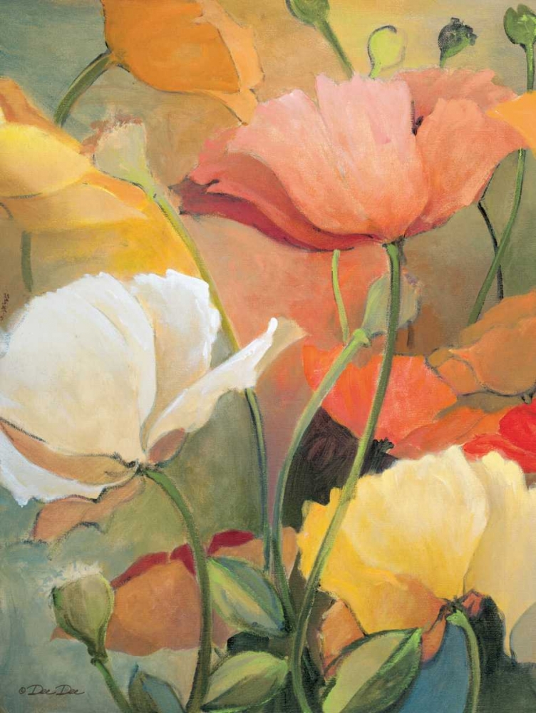 Wall Art Painting id:108063, Name: Spring Blooms I, Artist: Dee Dee