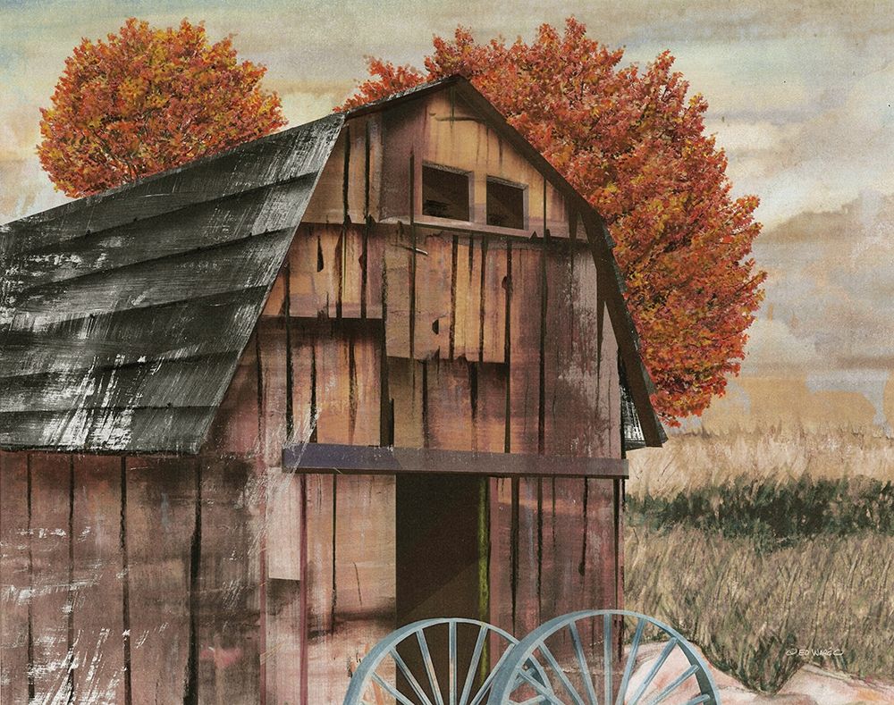 Wall art: Country Barn I, by Wargo, Ed