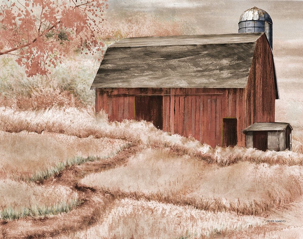 Wall Art Painting id:363713, Name: Country Barn II, Artist: Wargo, Ed