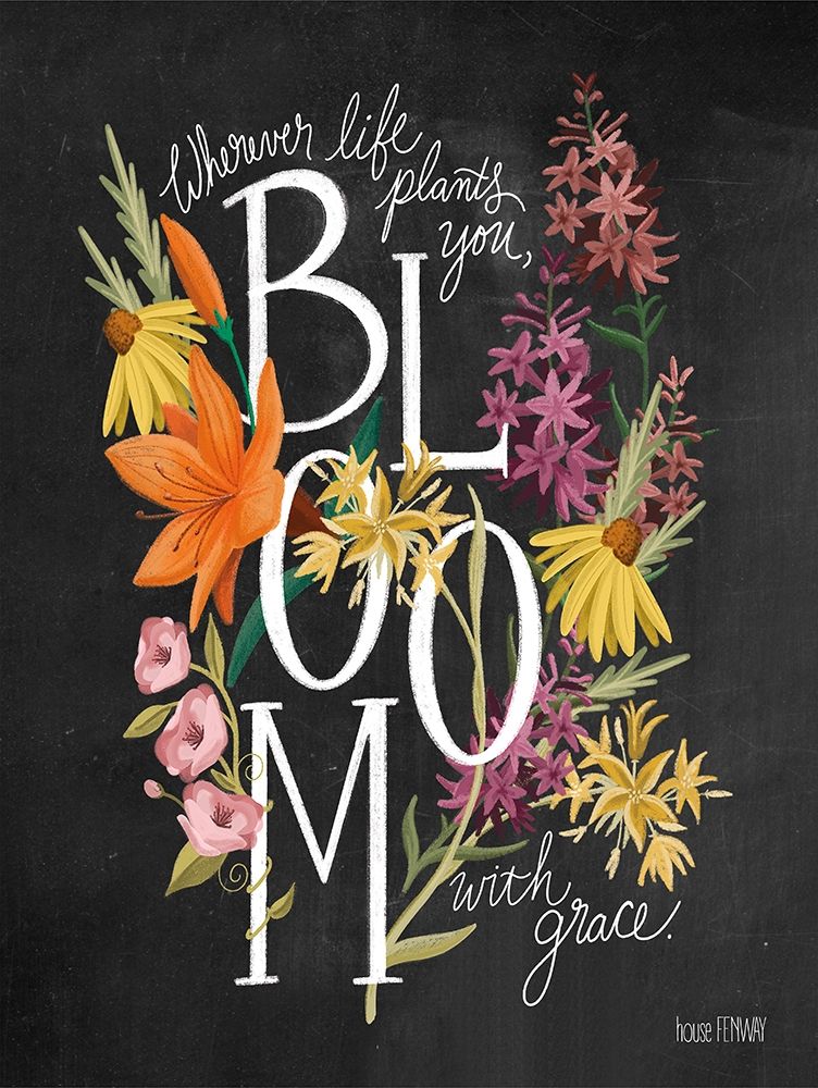 Art Print: Bloom with Grace