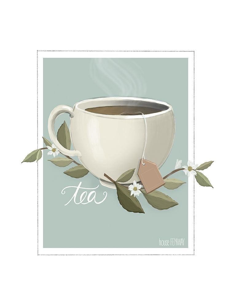 Art Print: Botanical Tea