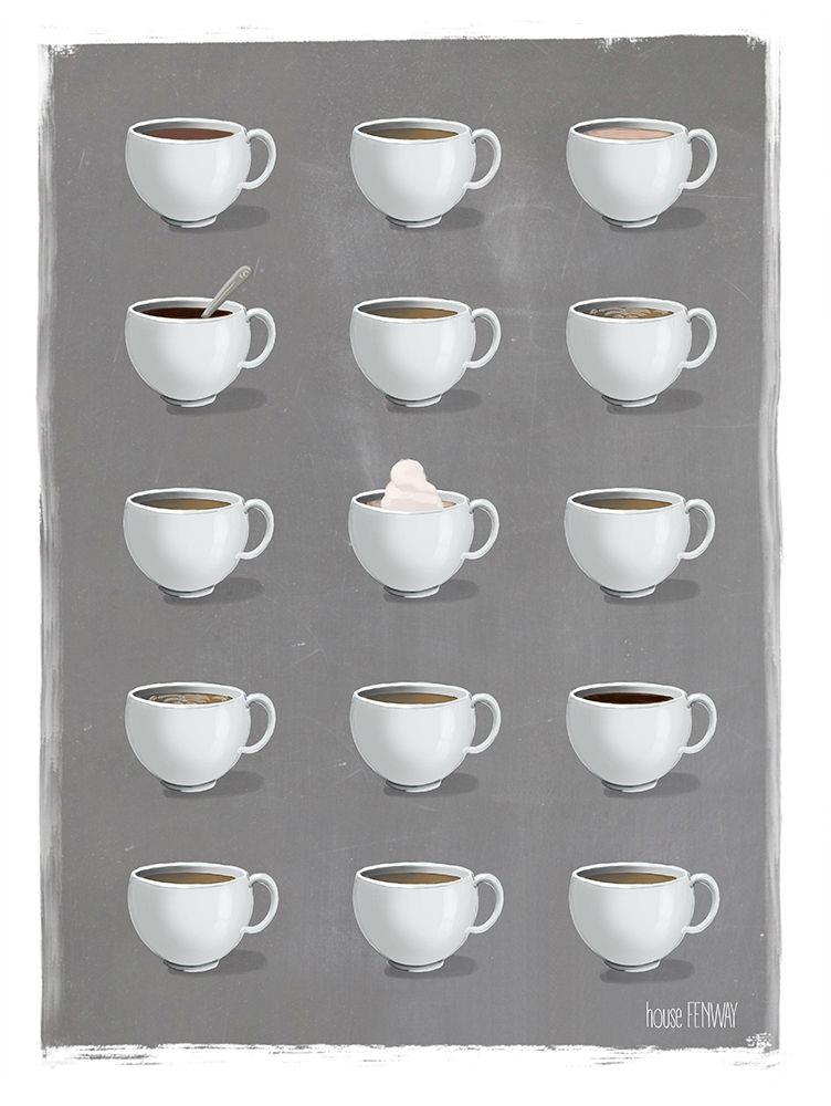 Art Print: Give Me All the Coffee