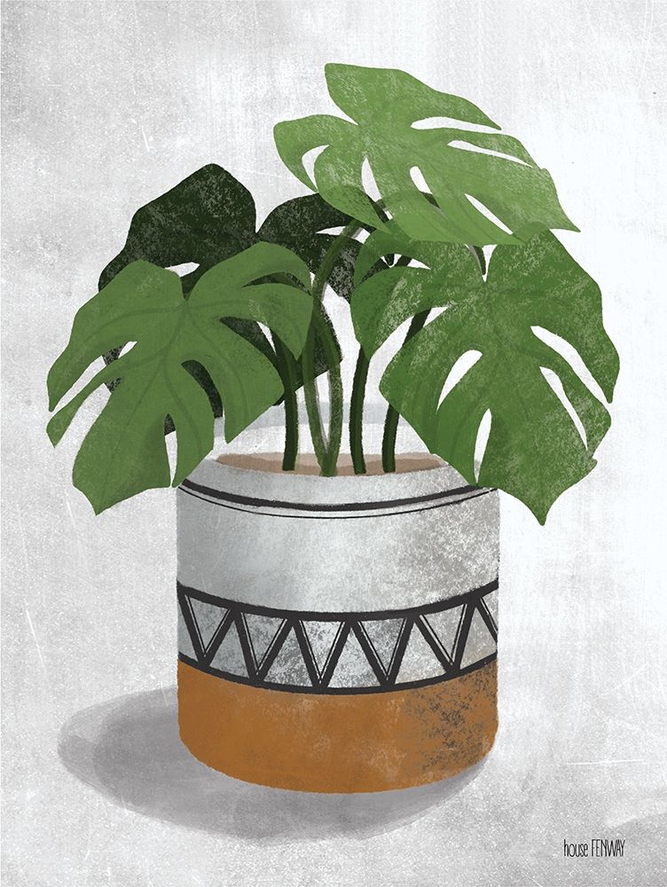 Art Print: Monstera Plant