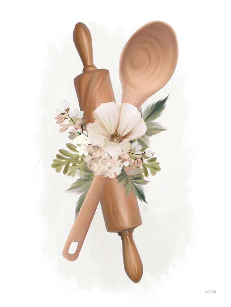 Art Print: Kitchen Bouquet II