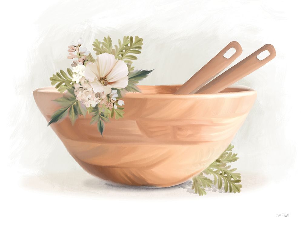 Art Print: Kitchen Bouquet Bowl