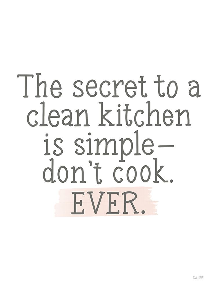 Art Print: Clean Kitchen