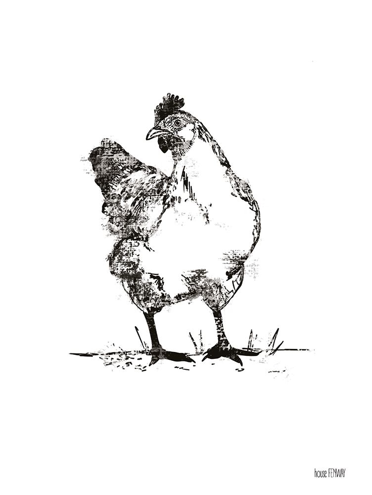 Art Print: Farmhouse Chicken
