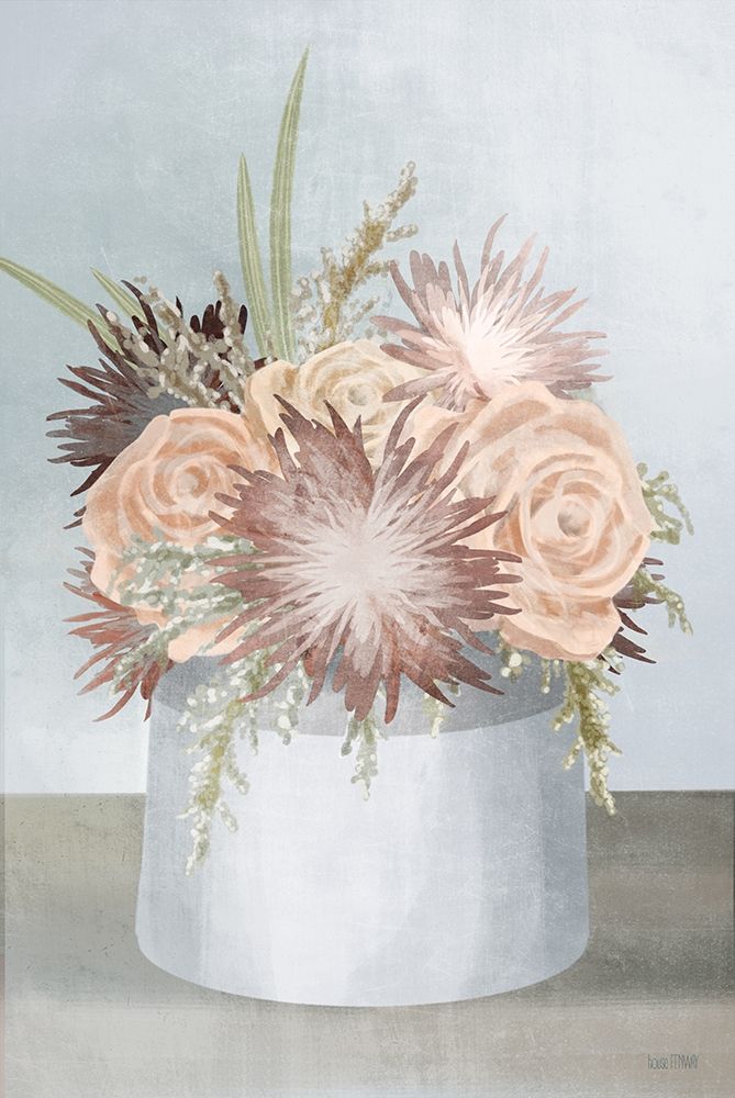 Art Print: Stoneware Posies II