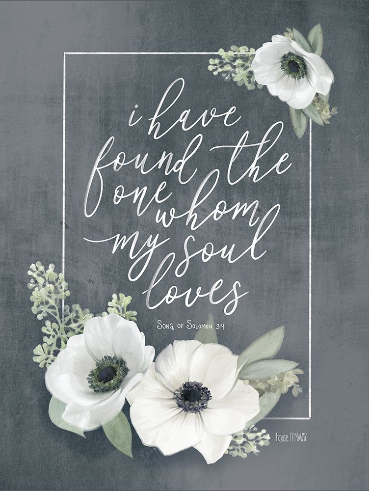 Art Print: My Soul Loves
