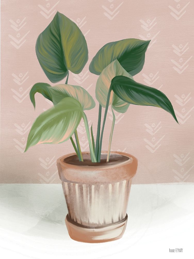 Art Print: House Prayer Plant