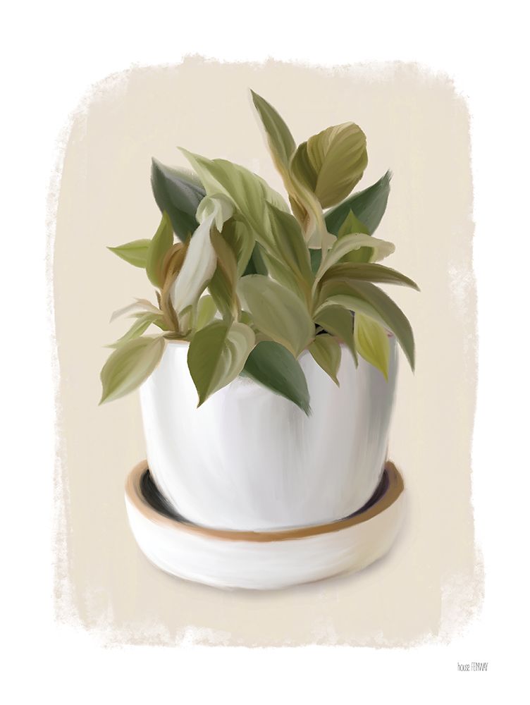 Art Print: House Plant III