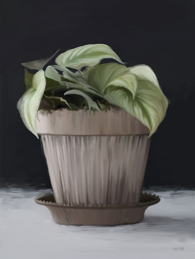 Art Print: Farmhouse Philodendron