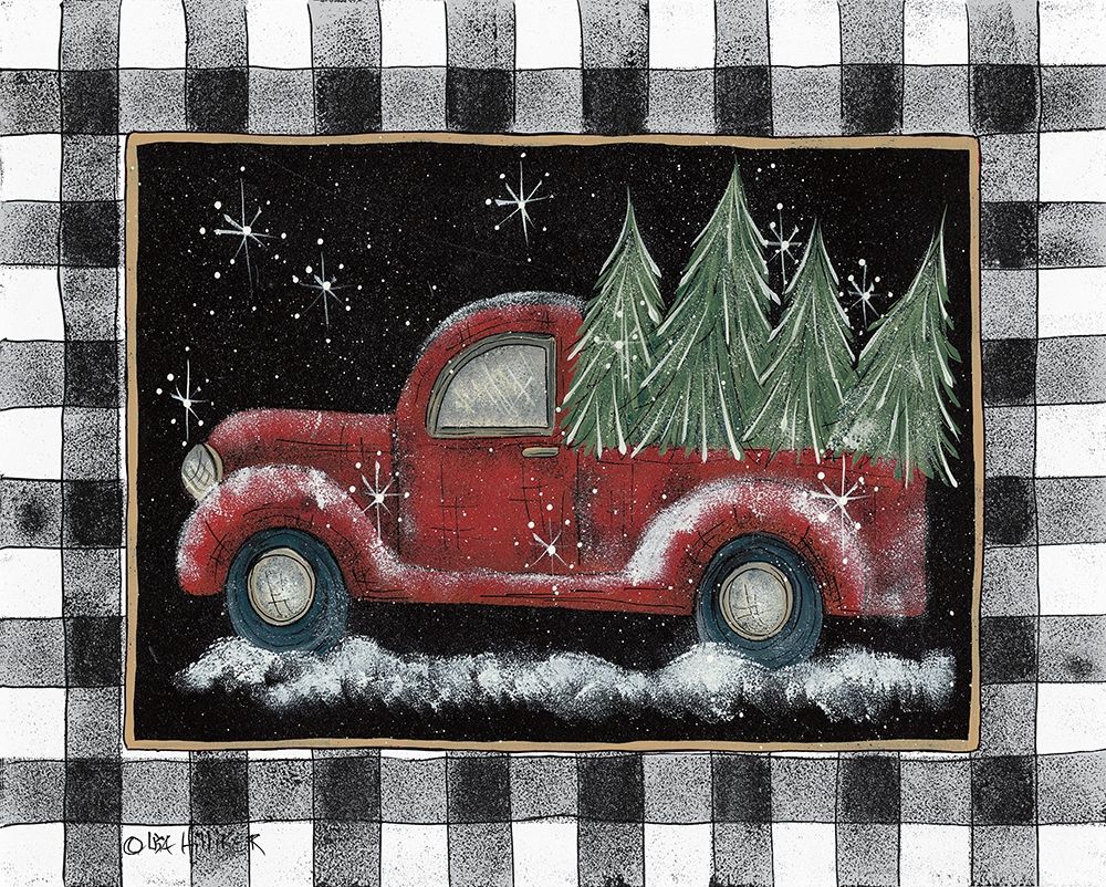Wall Art Painting id:363932, Name: Christmas Trees for Sale, Artist: Hilliker, Lisa