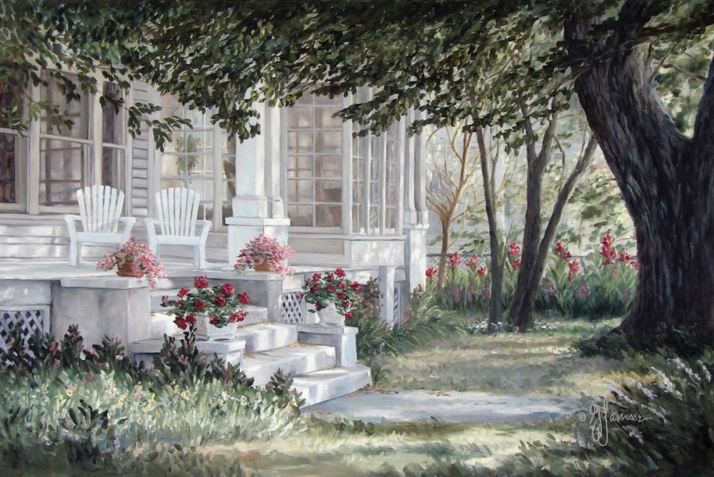 Art Print: Country Porch
