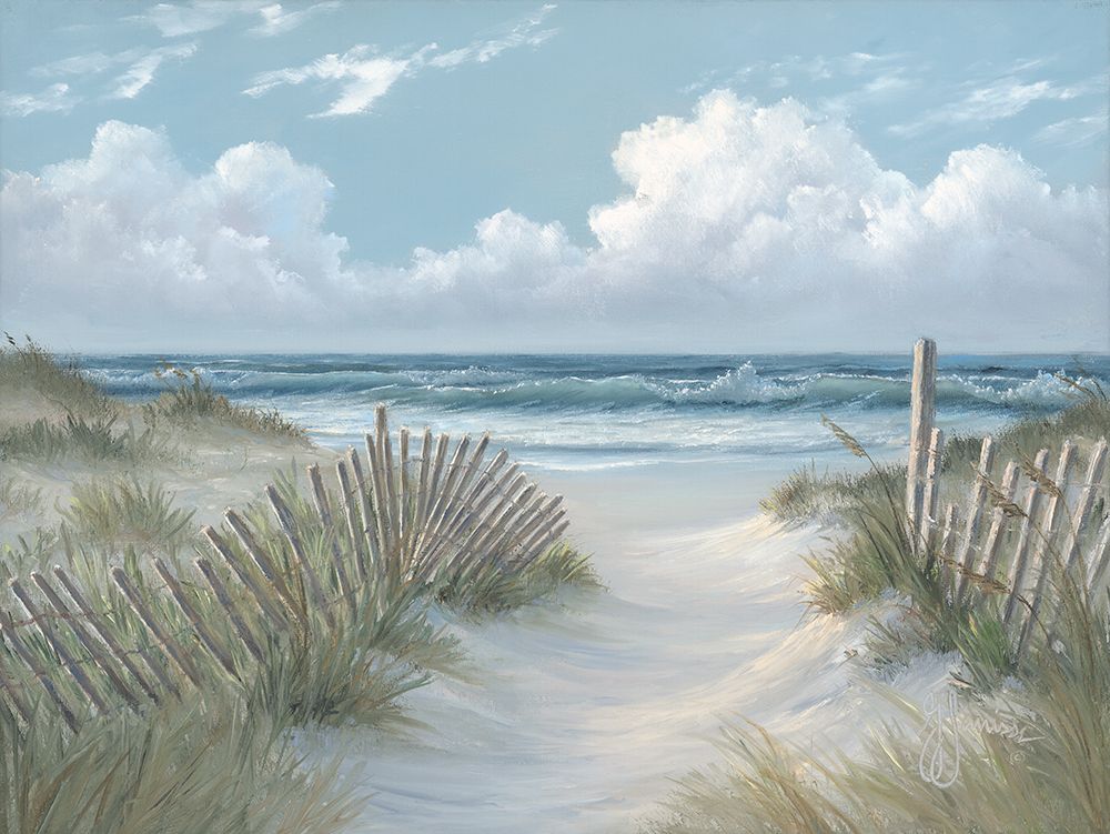 Wall Art Painting id:435193, Name: Pathway Through the Dunes, Artist: Janisse, Georgia